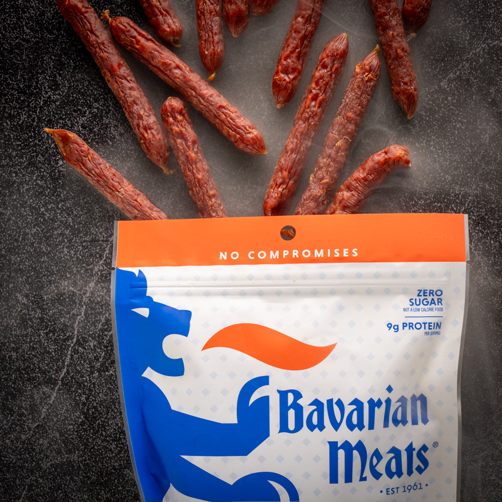 Hot & Spicy Lil' Landjaeger Snack Sticks - 10oz – Bavarian Meats