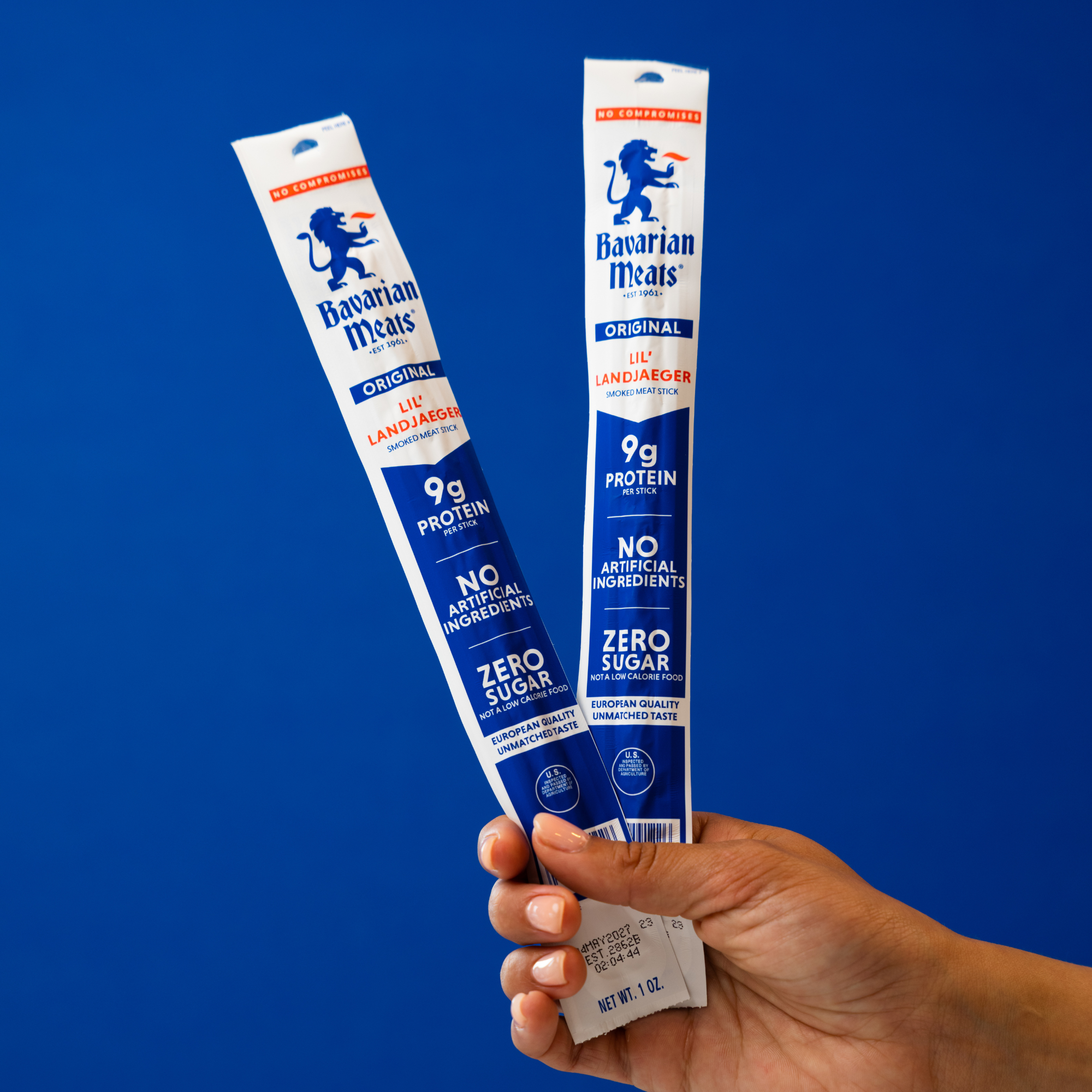 Lil' Landjaeger Snack Sticks - 1oz - 8 Sticks – Bavarian Meats