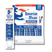 Lil' Landjaeger Snack Sticks - 0.5 oz - 10 Mini Sticks