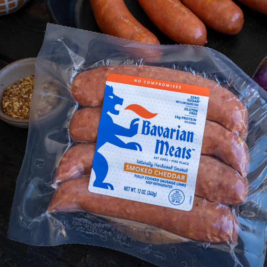Smoked Cheddar Bratwurst